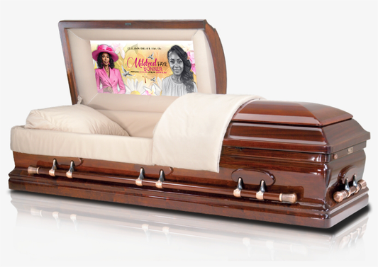 Custom Casket Panel Insert - Serenity Impressions