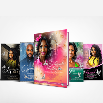 Magazine Style Obituary   (Design & Print)